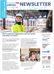 EmpowerHER Pathways Program - October 2025 newsletter. -