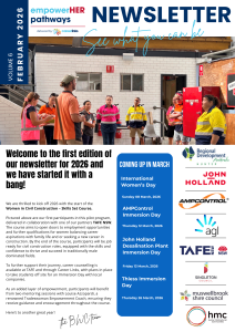 EmpowerHER Pathways Program - February 2026 newsletter. -